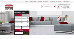 Desktop Screenshot of imobiliariaseabra.com.br